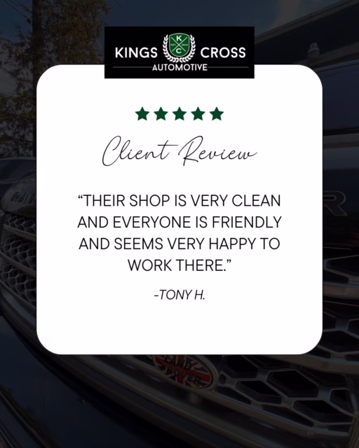 Shoutout to Tony for the 5 stars — we appreciate you! ⭐⭐⭐⭐⭐

As a family-owned shop here in Vancouver WA, reviews from our local drivers mean more than you know.

Had a great experience with us?
You can share it using the Google review link in our bio.